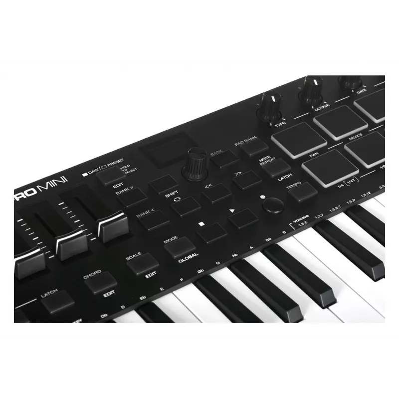 M-AUDIO Oxygen Pro Mini Klawiatura MIDI 32 klawisze USB Czarny