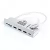 Laptop dock / port replicator Satechi ST-UCICHS USB 3.2 Gen 1 Type-C, porty USB-A, SD/MicroSD, srebrny