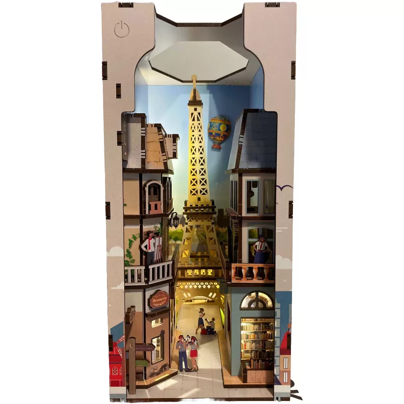 Zestaw do tworzenia REVELL Tiny Adventures „Paris” — miniaturowy model z papieru, kreatywne hobby