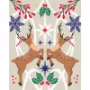 Ravensburger CreArt painting kit – Christmas deer (creative painting set)