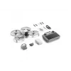 Dron DJI Flip 4 z kamerą 48 MP, 4K (3840x2160), akumulatorem 3110 mAh, 16 m/s, zasięgiem 14 000 m, 4 wirnikami, 0,249 kg, czarno-biały