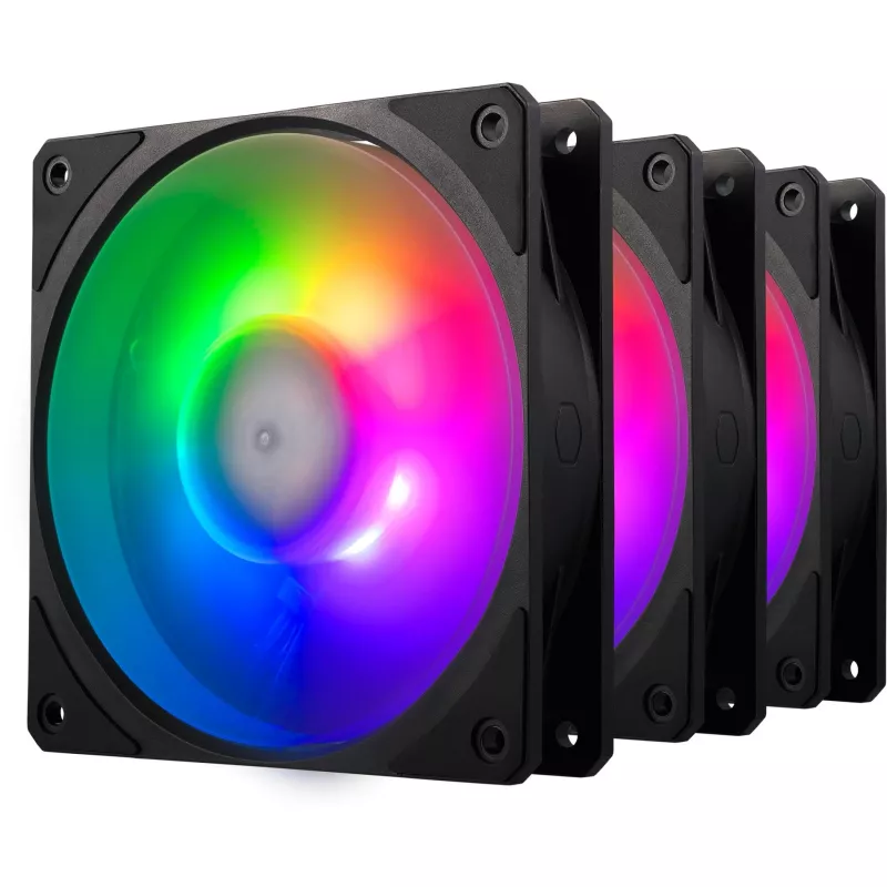 Zestaw 3 wentylatorów COOLER MASTER Mobius 120P ARGB
