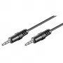 Kabel audio Goobay 51659 2,5 m 3,5 mm czarny