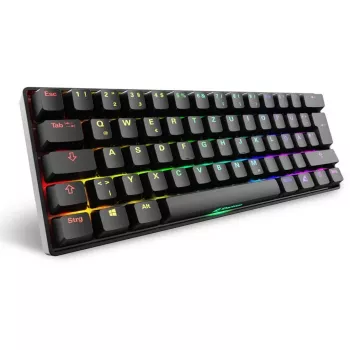 Sharkoon 100065629 klawiatura Home USB QWERTZ niemiecka czarna