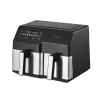 Extralink Home Air Fryer SJ-1000 10L EU, (6L+4L) 2500W