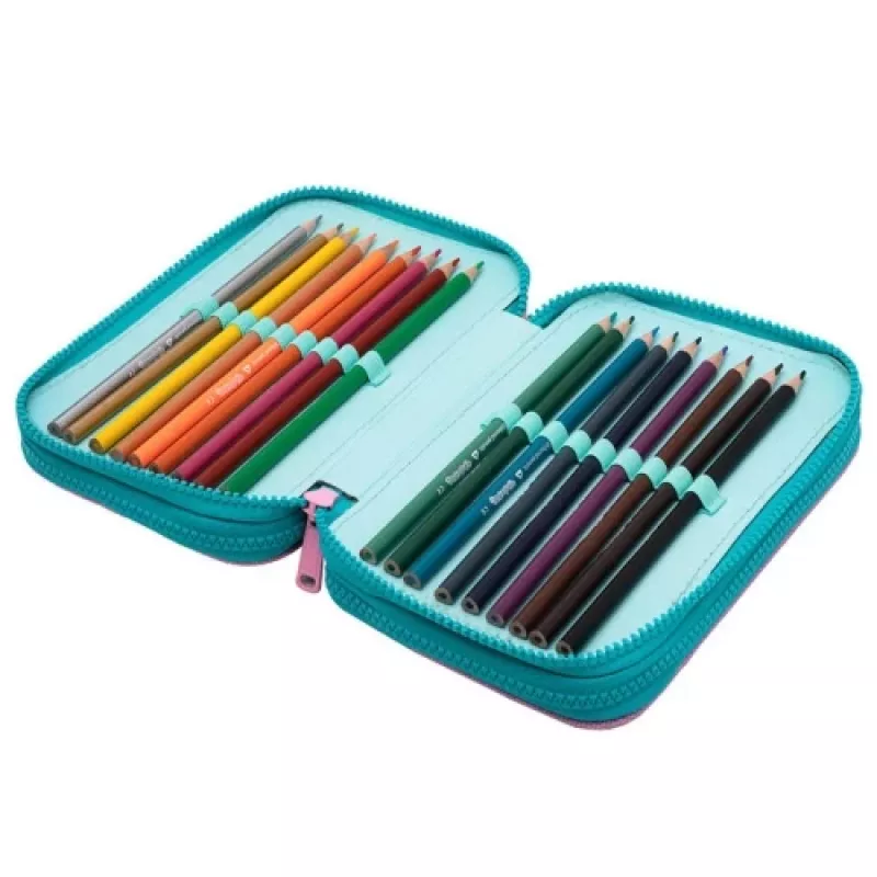 Piórnik CoolPack Jumper 3 DREAMS F067654 – trzypiętrowy, z wieloma przegródkami