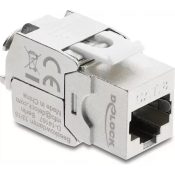 Keystone gniazdo RJ45 do LSA Delock 90715 Cat.8.1 ekranowany bez narzędziowy