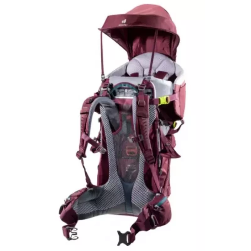 Nosidło turystyczne dla dziecka Deuter Kid Comfort Polyamide czerwone