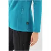 Hoodie Viking Jukon Lady S, midlayer damski z kapturem, trawiasta zieleń, Polartec, rozmiar S