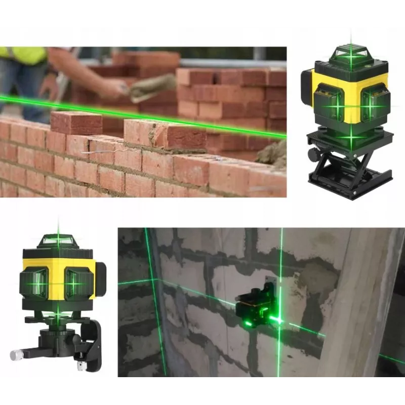 Laser level krzyżowy planar 4D