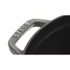 Cocotte Staub 20 cm szary żeliwny