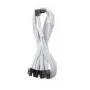 CableMod C-Series Pro Anschlusskabel Variante A 90° 16-pin do 4×8-pin PCIe, biały