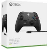 Microsoft Xbox Wireless Controller + kabel USB-C, czarny gamepad analogowy / cyfrowy PC, Xbox One, Xbox One S, Xbox One X, Xbox Series S, Xbox Series X