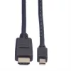 Mini DisplayPort kabel VALUE Mini DP-HDTV M/M 3 m