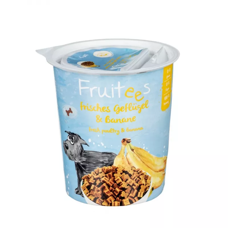 Fruitees 603500200 przysmak dla psa/kota Banan, Drób 200 g