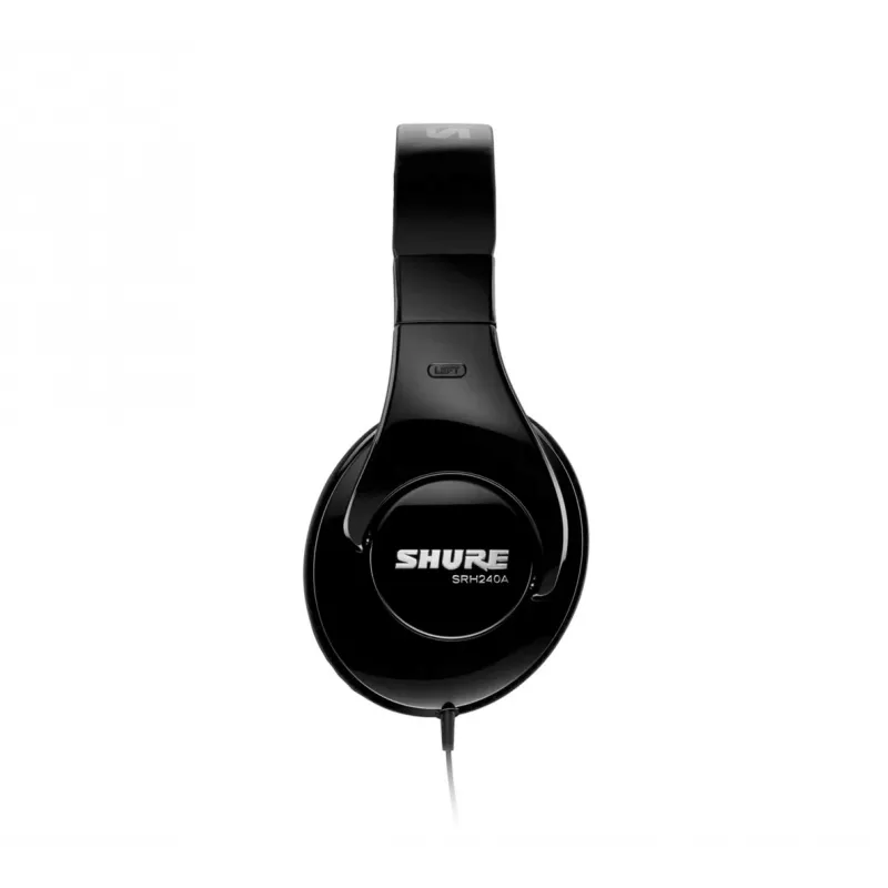 Shure SRH240A Słuchawki przewodowe pałąkowe Muzyka Czarne