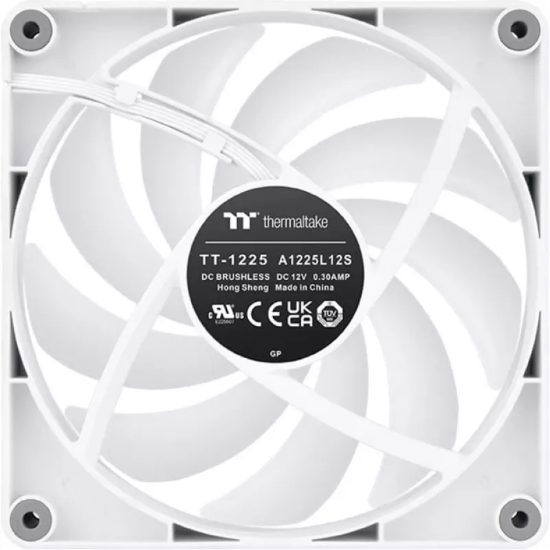 Thermaltake CT120 Reverse ARGB 120mm biały 2-Pack