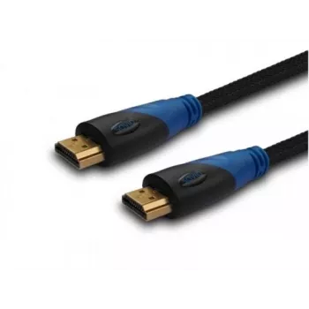 Kabel HDMI SAVIO CL-02 1,5 m — HDMI 1.4, 4096×2160, ARC, Ethernet, pozłacane styki