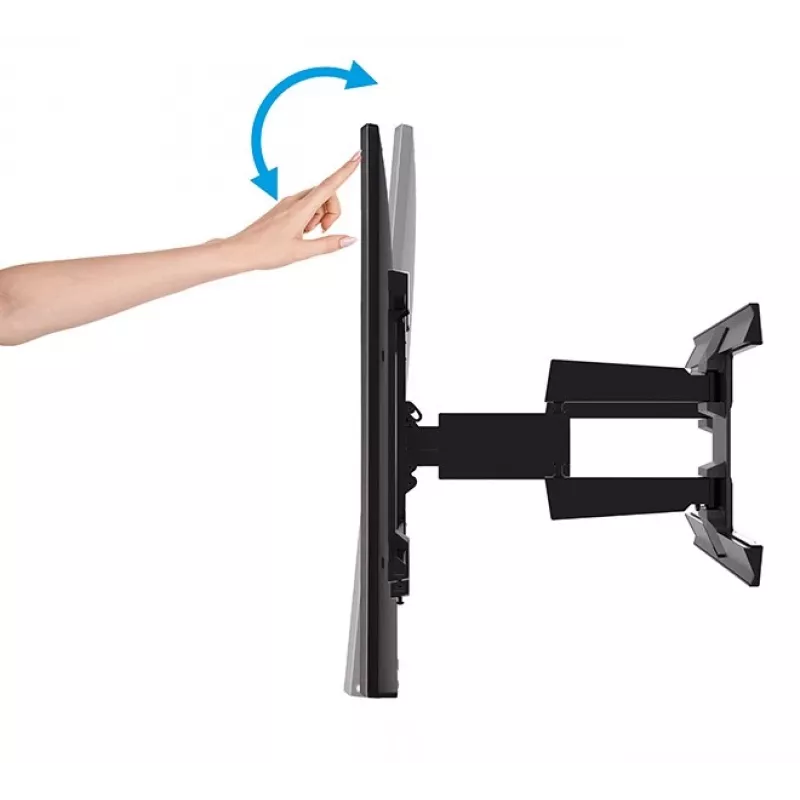 Uchwyt ścienny B-TECH BT8227/B 600x400 do telewizora 75 cali, maks. obciążenie 50 kg