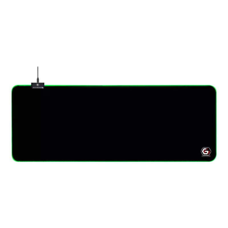 Podkładka pod mysz Gembird MP-GAMELED-L Gaming mouse pad Czarny