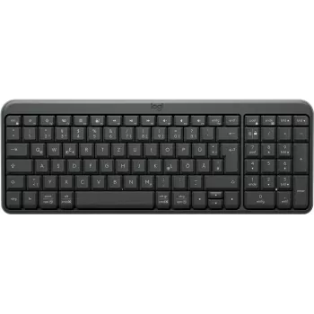 Logitech Bezprzewodowa klawiatura K250 Grafitowa (DE) (920-013484)
