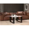 MODERN MINI table 67x67x40 cm Biały/Czarny