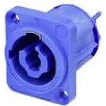Neutrik NAC3MPXXA Network-Connector powerCON Plug, montażowy pionowy Liczba biegunów: 2 + PE 20 A Niebieski 1 szt. (NAC3MPXXA)