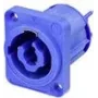Neutrik NAC3MPXXA Network-Connector powerCON Plug, montażowy pionowy Liczba biegunów: 2 + PE 20 A Niebieski 1 szt. (NAC3MPXXA)