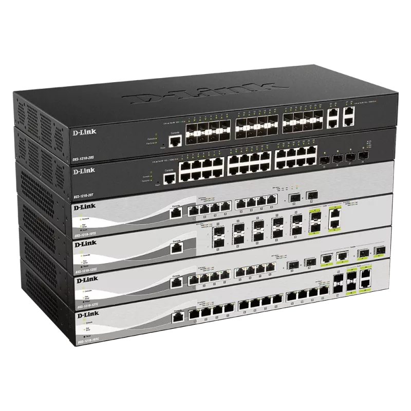 D-Link 24-portowy 10G SFP+, 4-portowy 10GBASE-T Smart Managed Switch