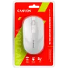 Mysz CANYON MW-18 Wireless Charge Pearl biały