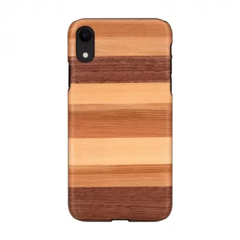 Etui ochronne na smartfona man and wood iPhone XR — czarne wykończenie piaskowe