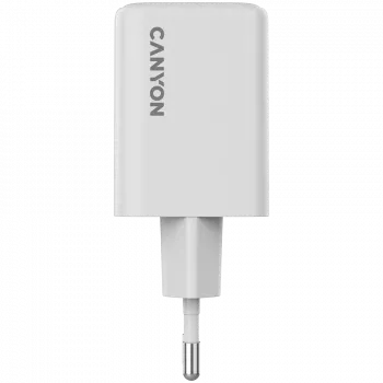 Canyon CU45AC uniwersalna biała ładowarka sieciowa szybkiego ładowania do użytku wewnętrznego