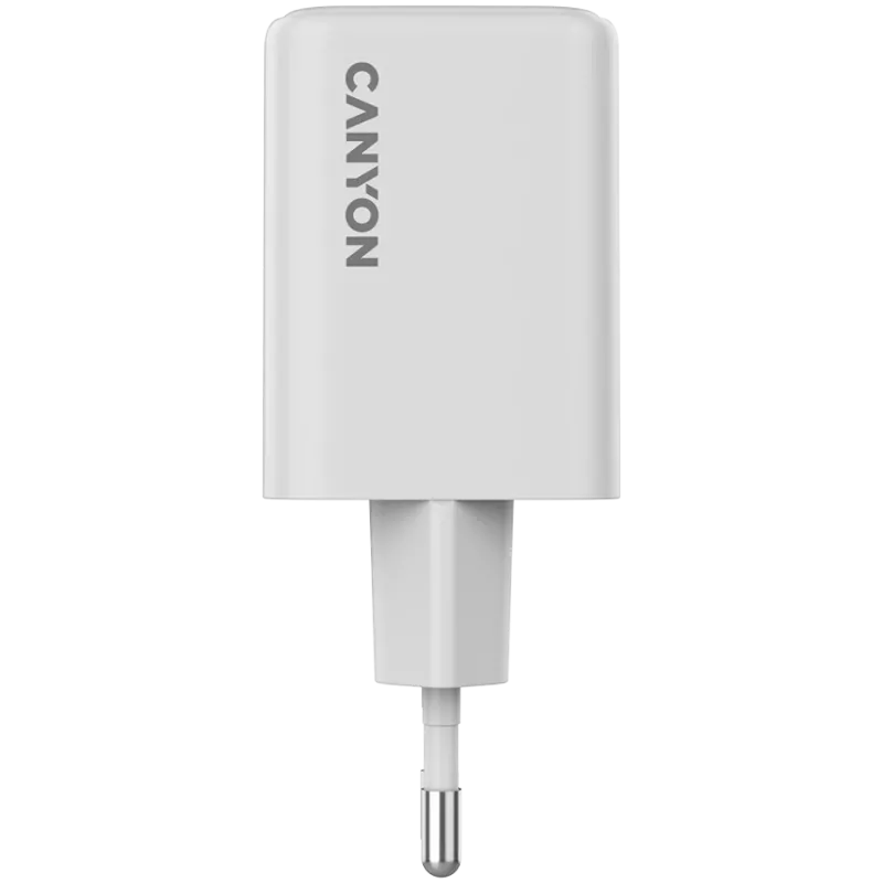 Canyon CU45AC uniwersalna biała ładowarka sieciowa szybkiego ładowania do użytku wewnętrznego