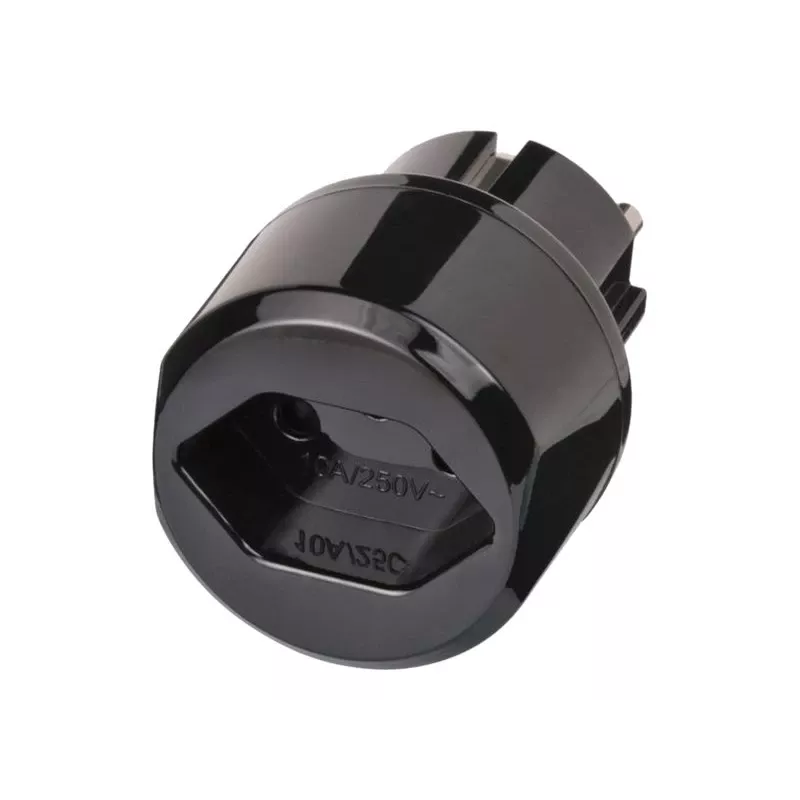 brennenstuhl Travel Adapter - Adapter for Power Connector - Czarny (1508480)