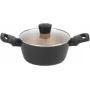 Garnek Russell Hobbs RH01669BEU7 20 cm, czarny, wnętrze ze stali nierdzewnej