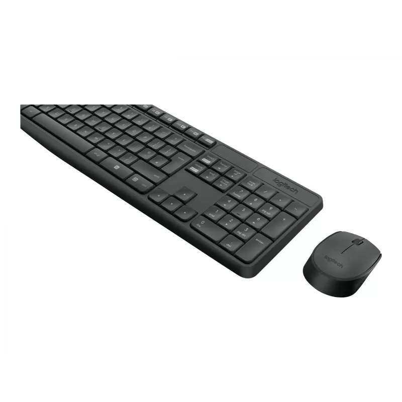 Bezprzewodowy zestaw klawiatura i mysz Logitech MK235