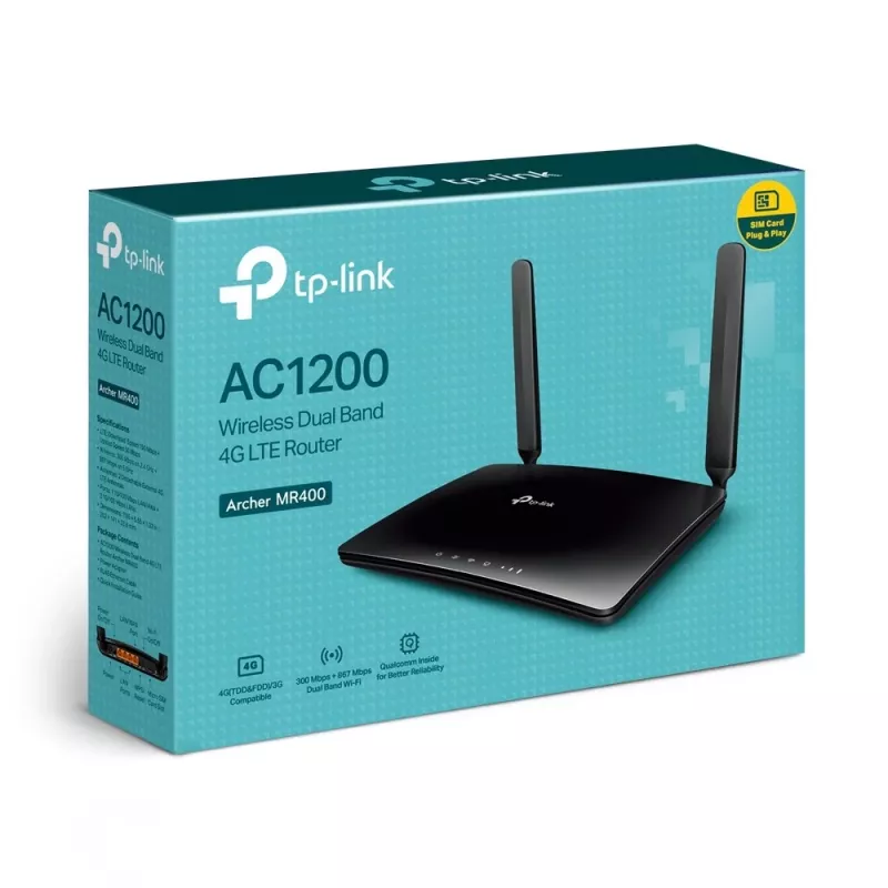 Router TP-Link AC1350 Wi-Fi Dual Band TL-ARCHER MR400
