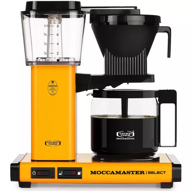 Ekspres przelewowy Moccamaster 1,25 L KBG Select żółty Pepper