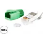 Wtyk kablowy RJ-45 ShiverPeaks BS72067-100G zielony