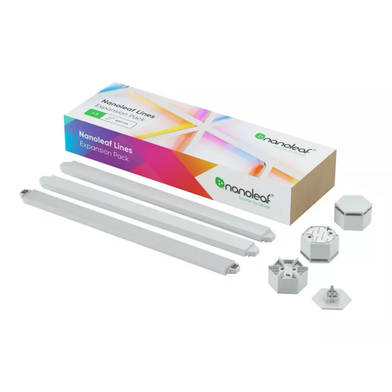 Oświetlenie nastrojowe Nanoleaf Lines Expansion Pack 3PK