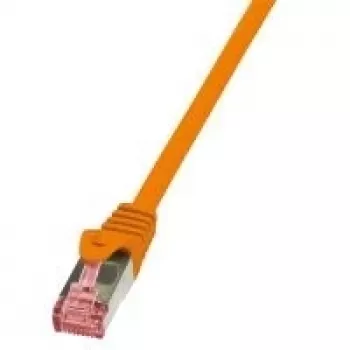 Kabel sieciowy LogiLink 2m Kat.6 RJ-45 S/FTP Pomarańczowy