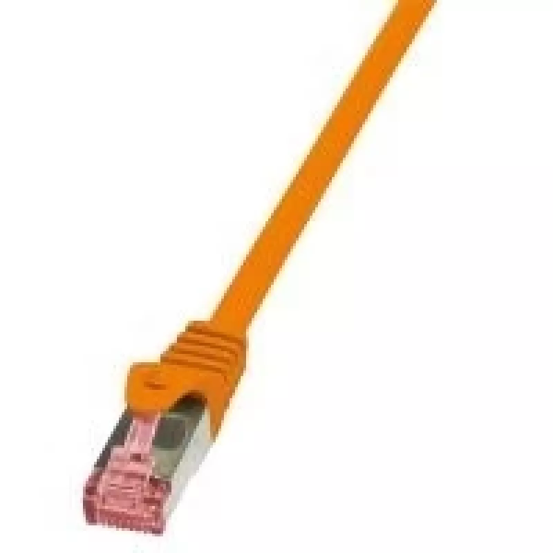 Kabel sieciowy LogiLink 2m Kat.6 RJ-45 S/FTP Pomarańczowy
