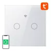 Inteligentny dotykowy przełącznik światła WiFi Gosund SLS2 (model SW12) — sterowanie dotykowe, łączność Wi‑Fi, opcjonalne okablowanie N/bez N