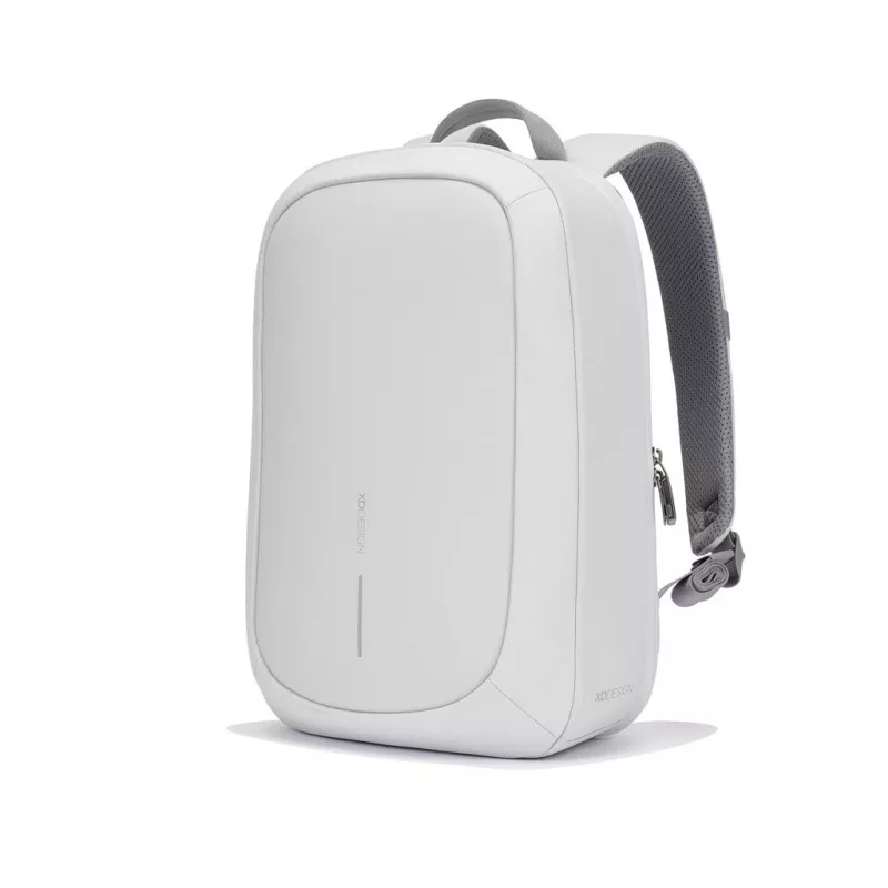 Plecak XDDESIGN Bobby Edge antykradzieżowy biały — 17 l, mieści laptopa 16 cali, wodoodporny, 1,1 kg