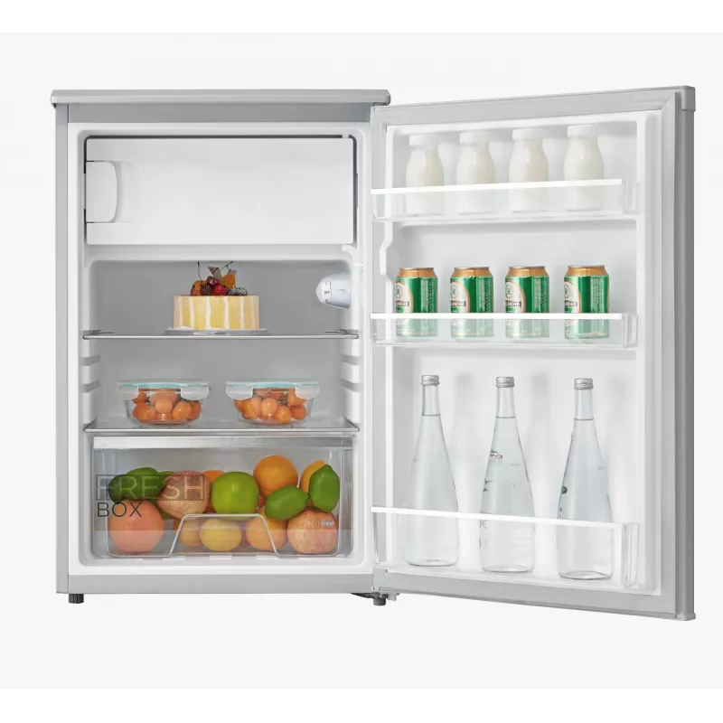 Wolnostojąca lodówka Midea MDRD168FGE01 — 113L (chłodziarka 97L, zamrażarka 16L), 84,5 cm, biała