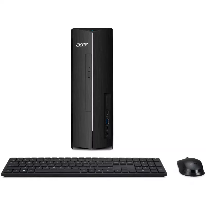 Acer Aspire XC-1785 - Kompaktowa wieża - Core i5 i5-14400 / 2.5 GHz - RAM 16 GB - SSD 1.024 TB - UHD Graphics 730 - Wi-Fi 6E, Bluetooth, 1GbE - WLAN: 802.11a/b/g/n/ac/ax (Wi-Fi 6E), B