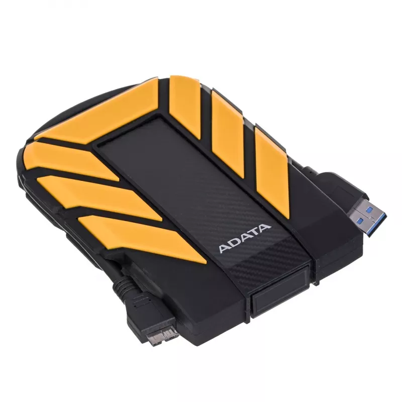 ADATA HD710 Pro zewnętrzny dysk twardy 2 TB 2,5 cala Micro-USB B 3.2 Gen 1 (3.1 Gen 1) Czarny, Żółty