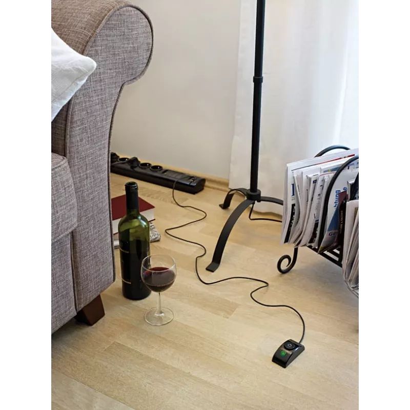 brennenstuhl Primera-Tec Comfort Switch Plus - Überspannungsschutz - Wechselstrom 250 V - 3500 Watt - Ausgangsbuchsen: 7 - 2,0m - Deutschland - Schwar