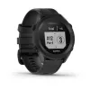 Zegarek golfowy GPS GARMIN Approach S12 Czarny, koperta 43 mm, pasek silikonowy, 30 h pracy na baterii GPS