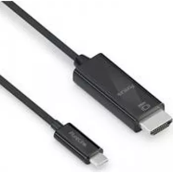 PureLink IS2201-010 - 1 m - USB Type-C - HDMI - wtyk męski - wtyk męski - prosty (IS2201-010)